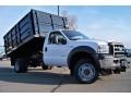 Oxford White - F450 Super Duty XL Regular Cab Chassis Dump Truck Photo No. 29