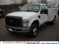 2010 Oxford White Ford F350 Super Duty XL Regular Cab Chassis  photo #2