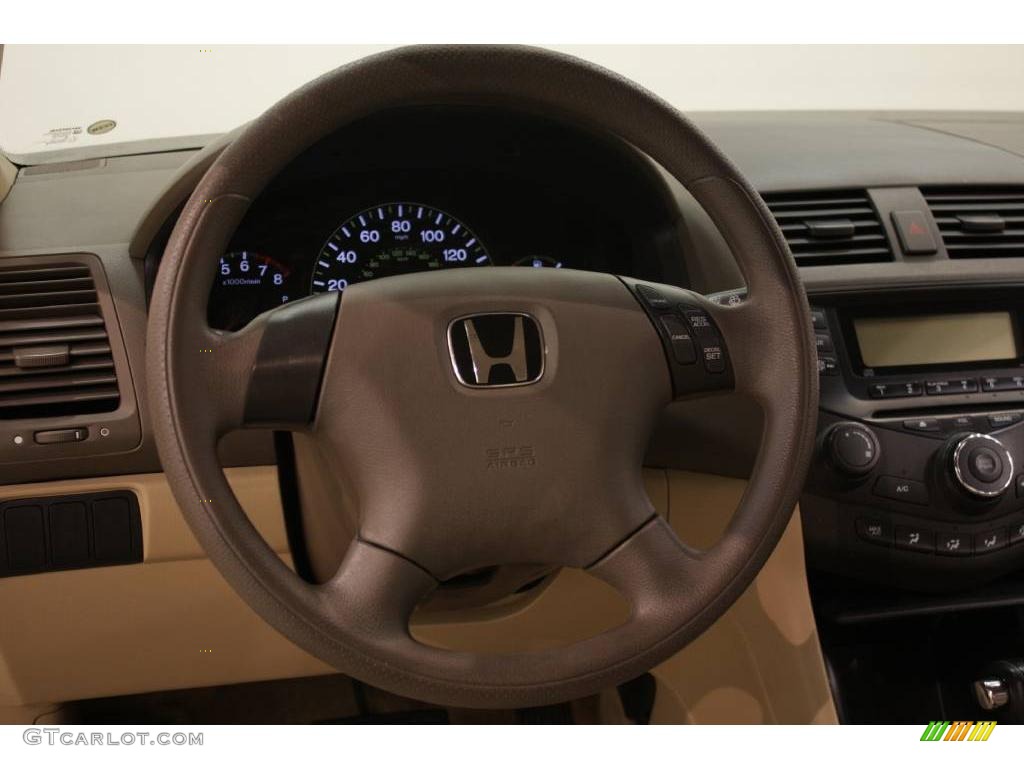 2003 Accord LX Sedan - Desert Mist Metallic / Ivory photo #11