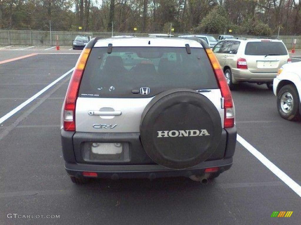 2002 CR-V EX 4WD - Satin Silver Metallic / Black photo #4