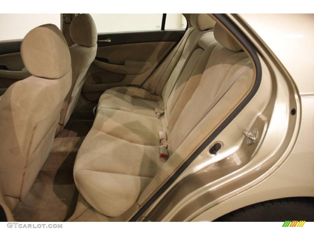 2003 Accord LX Sedan - Desert Mist Metallic / Ivory photo #17