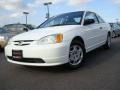 Taffeta White - Civic LX Coupe Photo No. 1