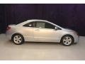 2007 Alabaster Silver Metallic Honda Civic EX Coupe  photo #2