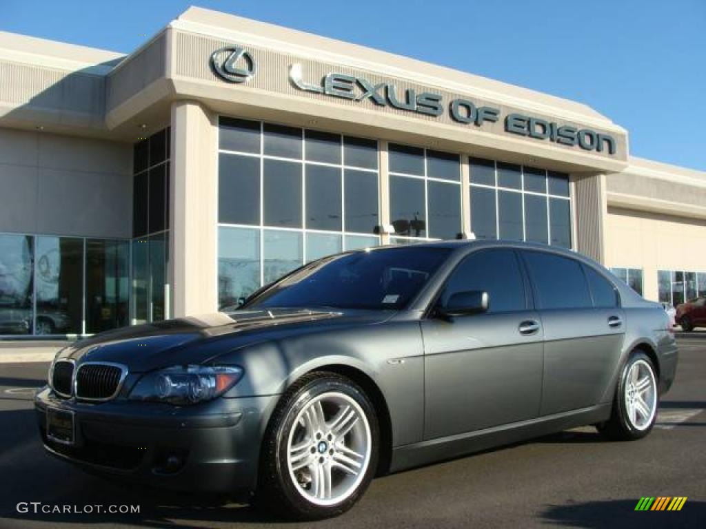 2008 7 Series 750Li Sedan - Titanium Grey Metallic / Black photo #1