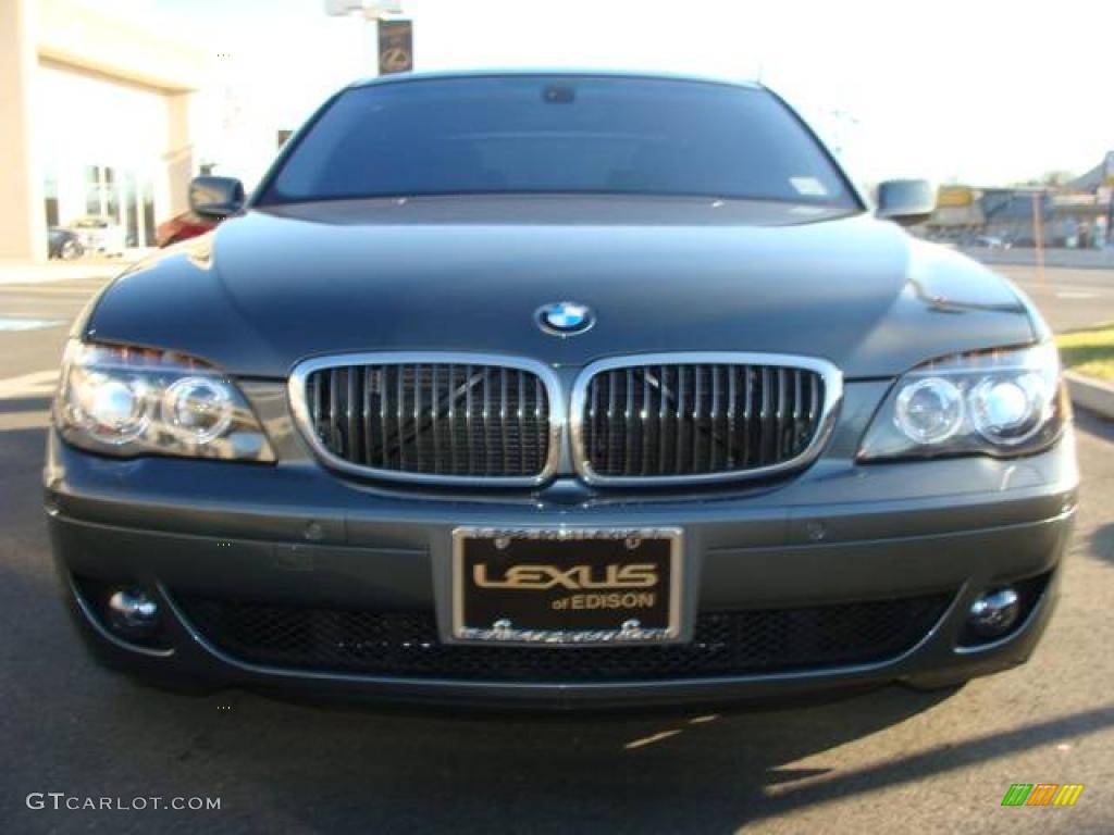 2008 7 Series 750Li Sedan - Titanium Grey Metallic / Black photo #2