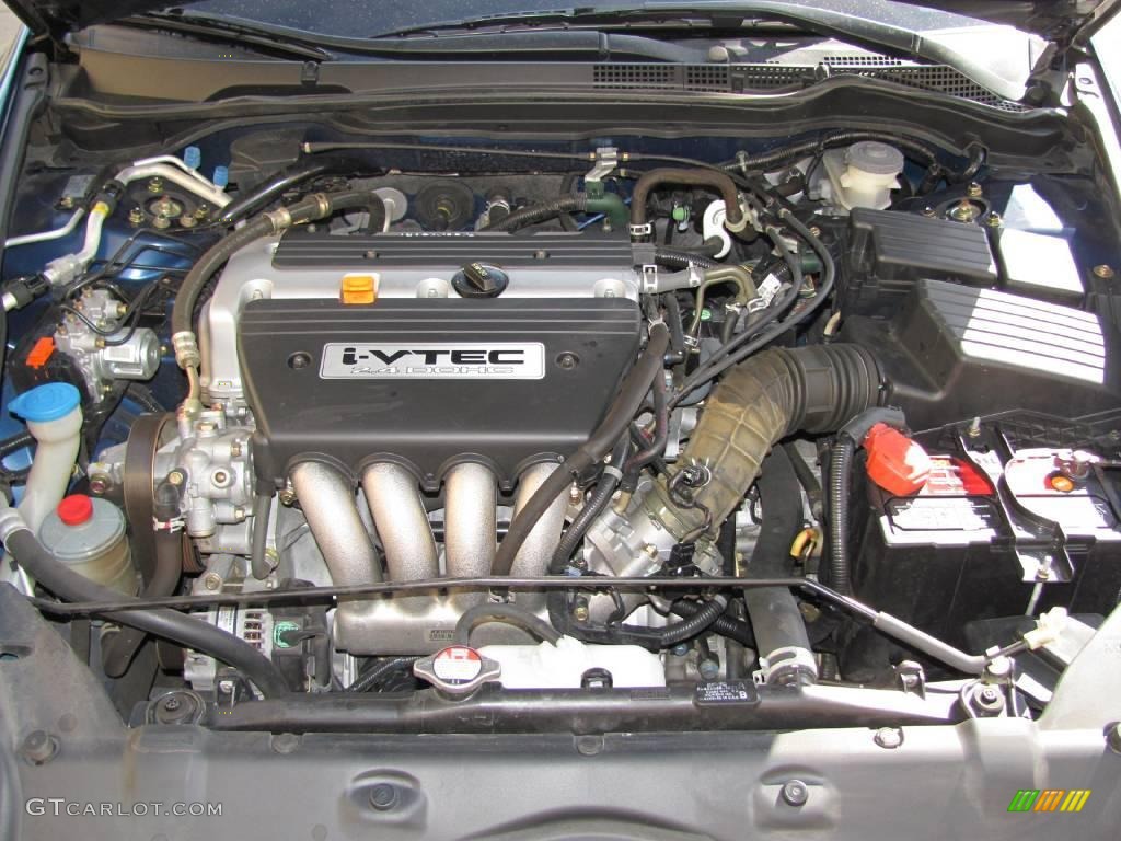 2003 Accord EX Coupe - Sapphire Blue Pearl / Black photo #17