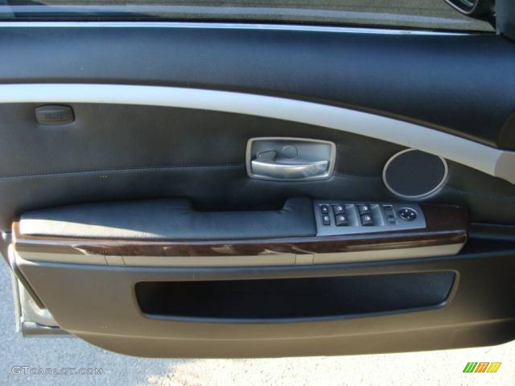 2008 7 Series 750Li Sedan - Titanium Grey Metallic / Black photo #6