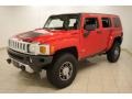 2009 Victory Red Hummer H3   photo #3