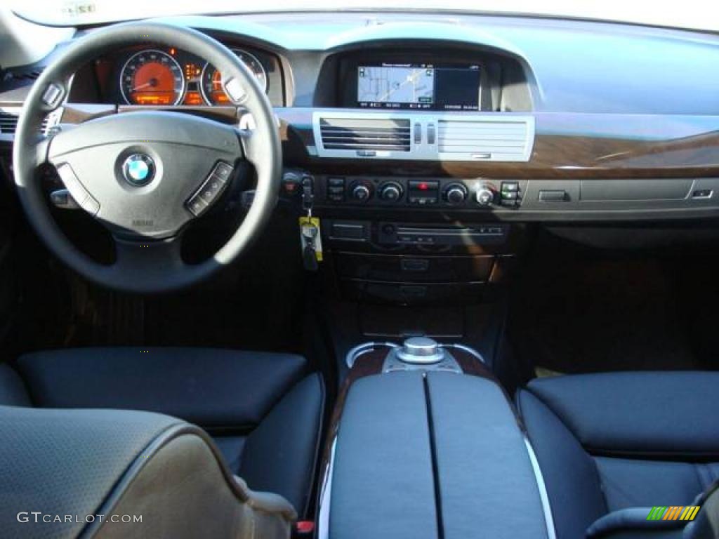 2008 7 Series 750Li Sedan - Titanium Grey Metallic / Black photo #9