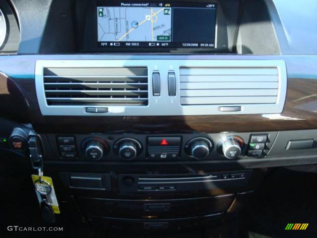 2008 7 Series 750Li Sedan - Titanium Grey Metallic / Black photo #11