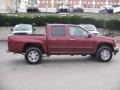 2009 Sonoma Red Metallic GMC Canyon SLE Crew Cab 4x4  photo #7