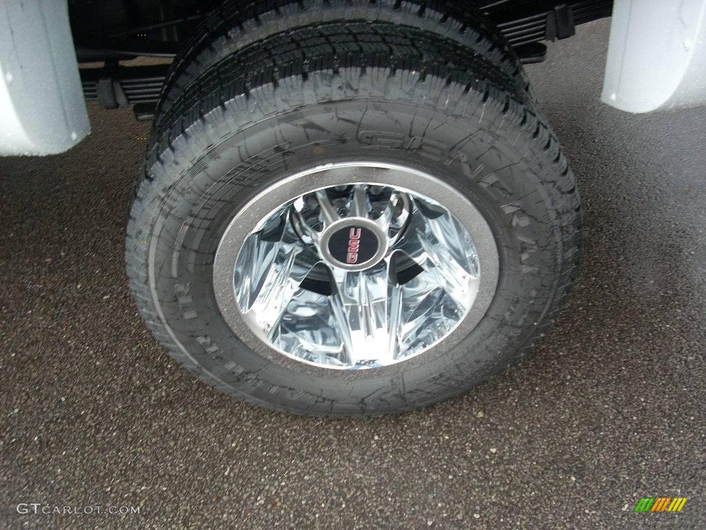 2010 Sierra 3500HD SLT Crew Cab 4x4 Dually - Summit White / Ebony photo #4