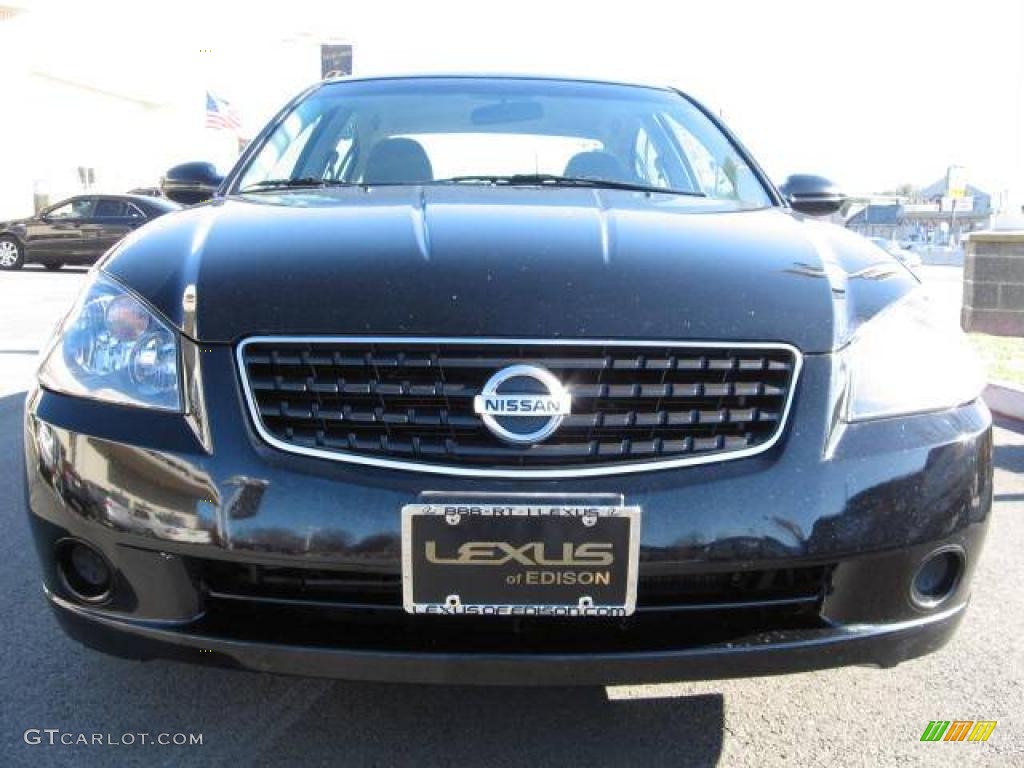 2006 Altima 2.5 S Special Edition - Super Black / Frost photo #2
