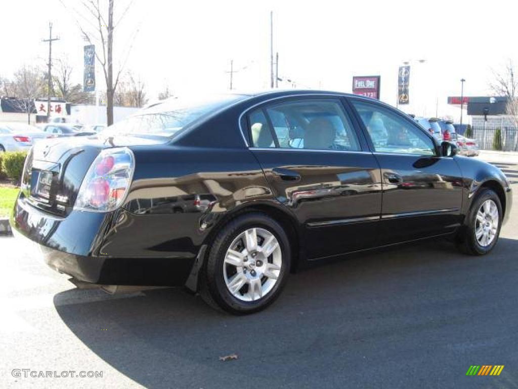 2006 Altima 2.5 S Special Edition - Super Black / Frost photo #4