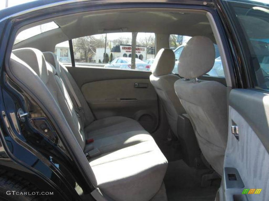 2006 Altima 2.5 S Special Edition - Super Black / Frost photo #12