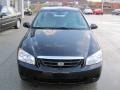 2006 Ebony Black Kia Spectra EX Sedan  photo #10