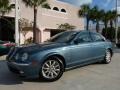 2001 Mistral Blue Jaguar S-Type 4.0  photo #13