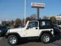 Stone White - Wrangler Rubicon 4x4 Photo No. 3