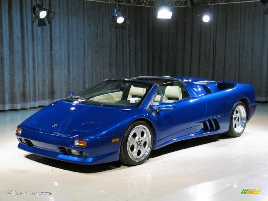 Chiaro Blue Lamborghini Diablo