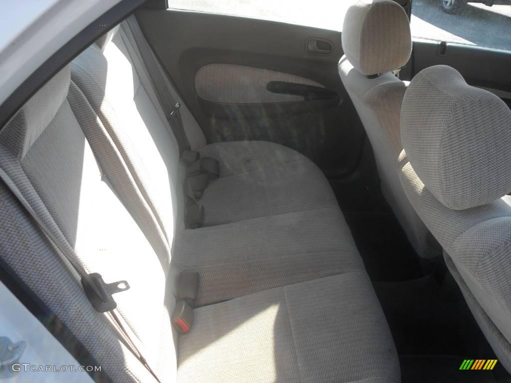 1995 Protege LX - White / Tan photo #11
