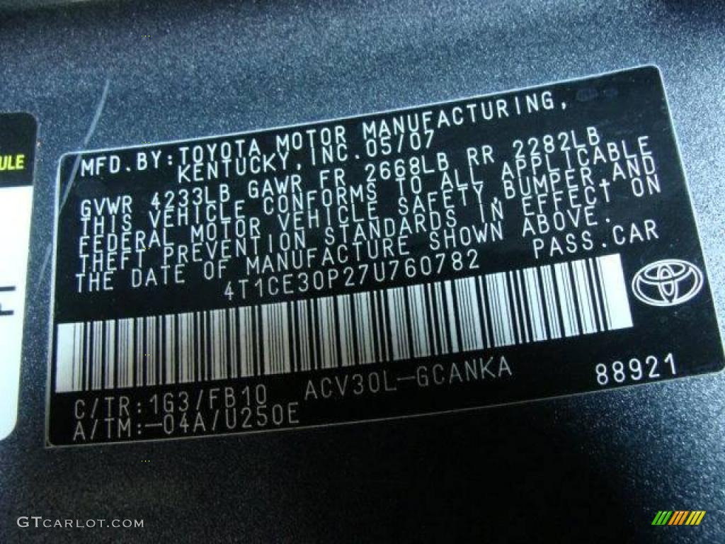 2007 Solara SE Coupe - Magnetic Gray Metallic / Dark Charcoal photo #21