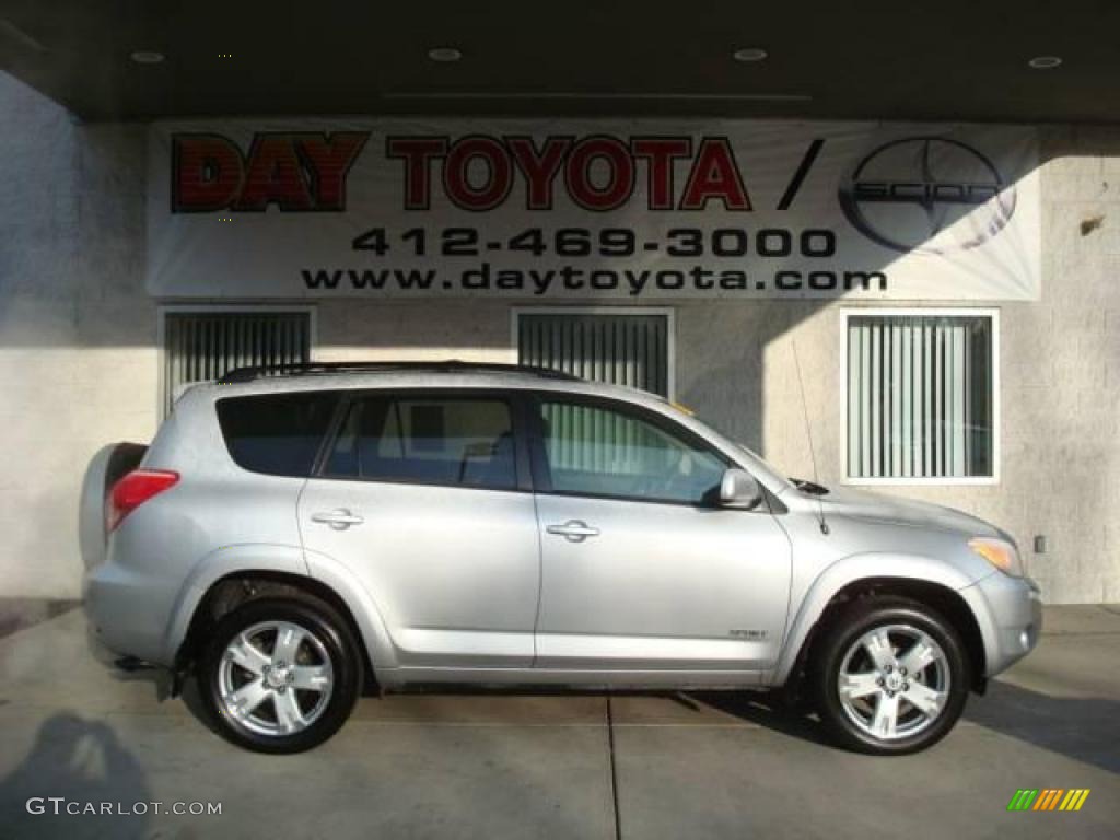 2007 RAV4 Sport 4WD - Classic Silver Metallic / Dark Charcoal photo #1
