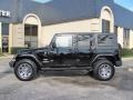 2008 Black Jeep Wrangler Unlimited Sahara 4x4  photo #4