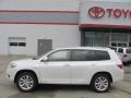 Blizzard White Pearl - Highlander Hybrid 4WD Photo No. 2