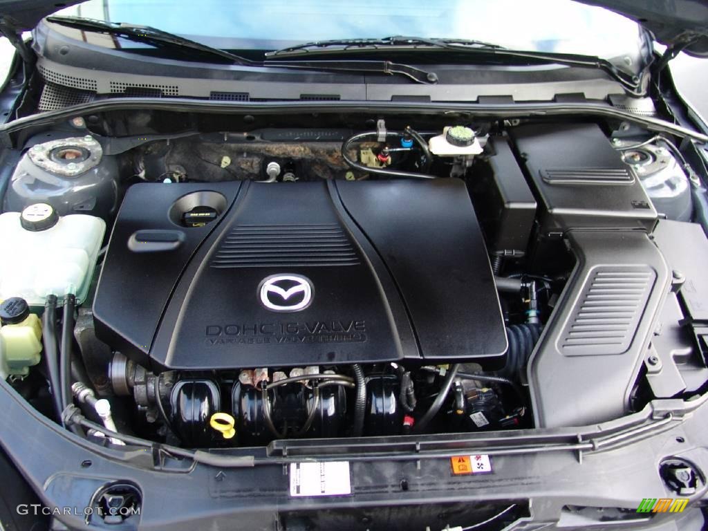 2005 MAZDA3 s Hatchback - Titanium Gray Metallic / Black photo #27
