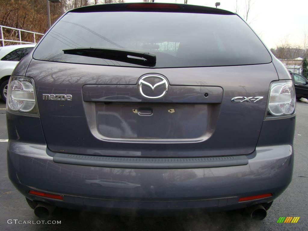 2008 CX-7 Grand Touring AWD - Galaxy Gray Mica / Black photo #5