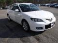 Crystal White Pearl 2007 Mazda MAZDA3 s Sport Sedan