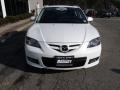 2007 Crystal White Pearl Mazda MAZDA3 s Sport Sedan  photo #2