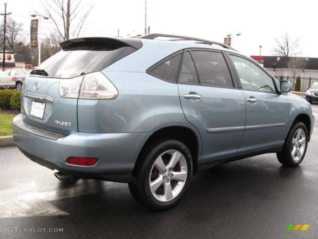 2008 RX 350 AWD - Breakwater Blue Metallic / Light Gray photo #4