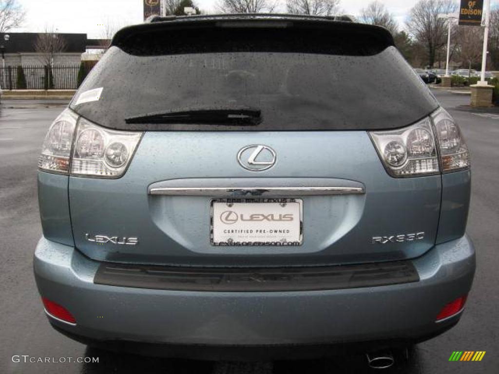 2008 RX 350 AWD - Breakwater Blue Metallic / Light Gray photo #5