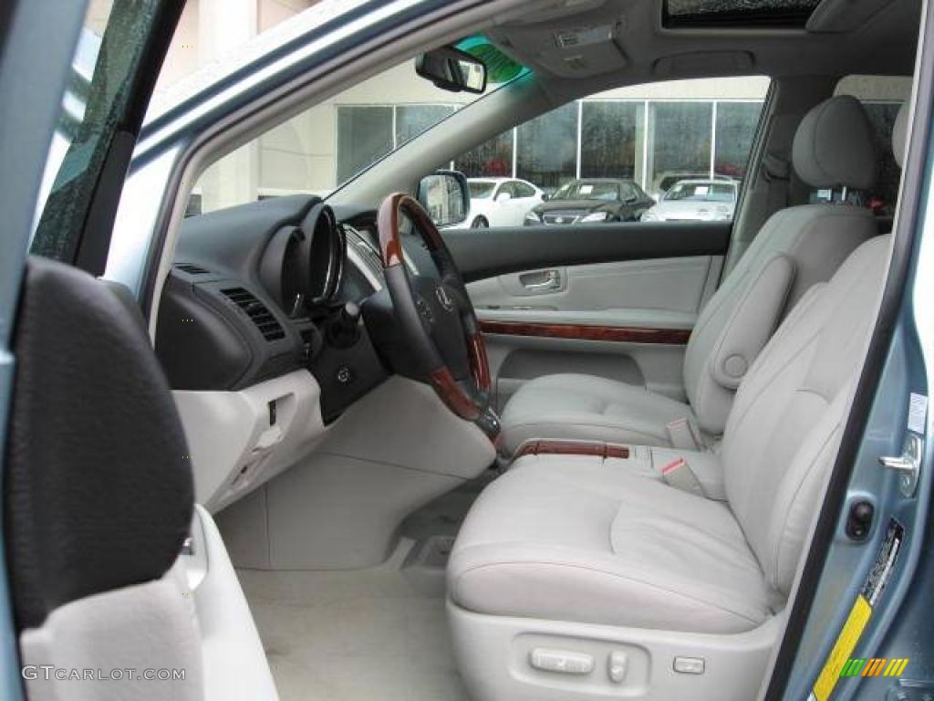 2008 RX 350 AWD - Breakwater Blue Metallic / Light Gray photo #7