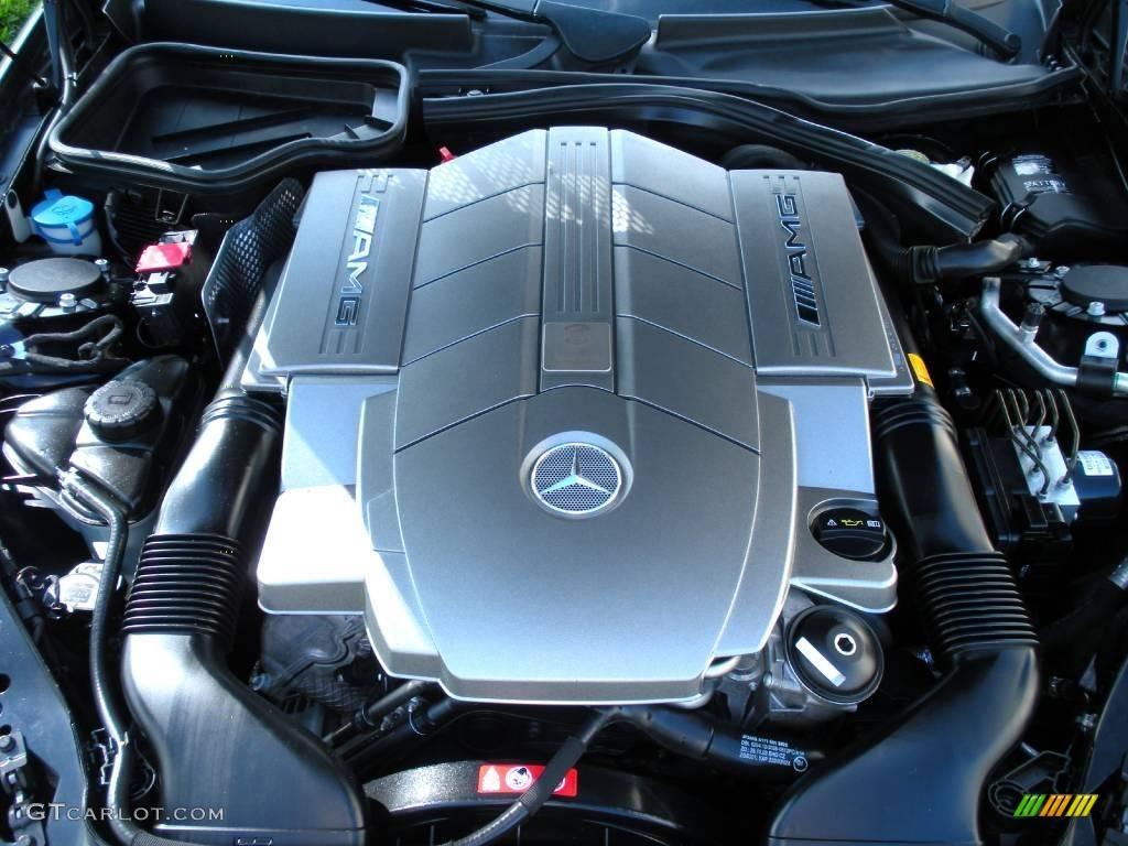 2005 SLK 55 AMG Roadster - Black / Black photo #28