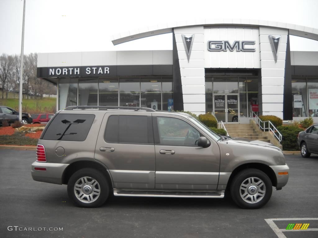 2003 Mountaineer Convenience AWD - Mineral Grey Metallic / Dark Graphite photo #1