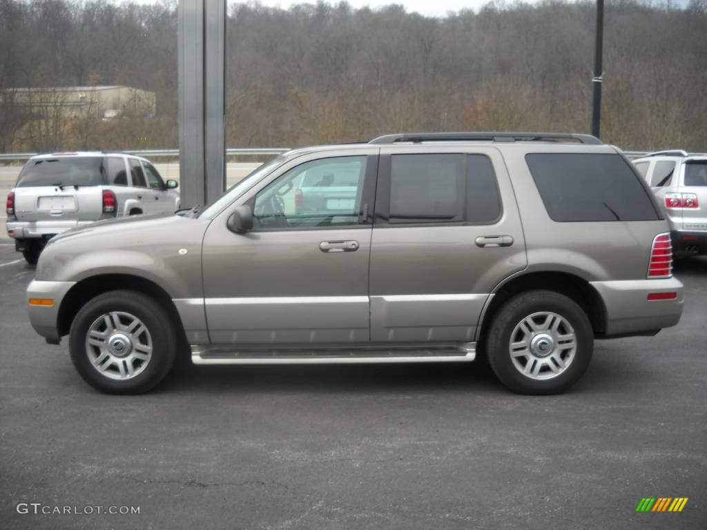 2003 Mountaineer Convenience AWD - Mineral Grey Metallic / Dark Graphite photo #5