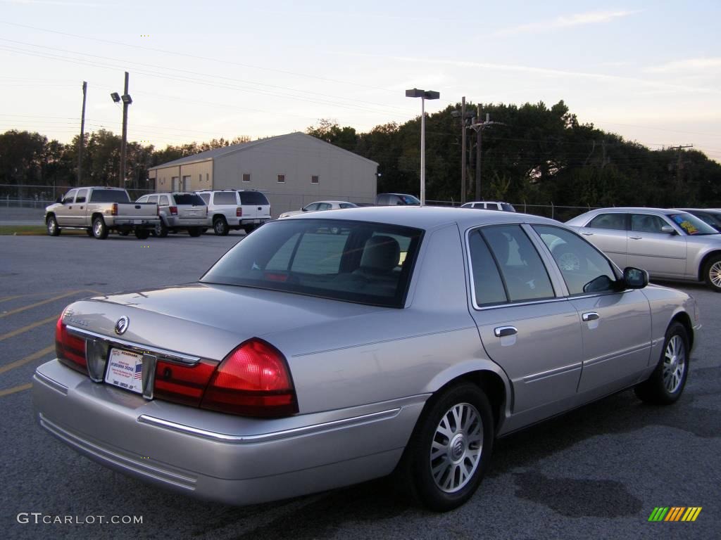 2004 Grand Marquis LS - Silver Birch Metallic / Dark Charcoal photo #3
