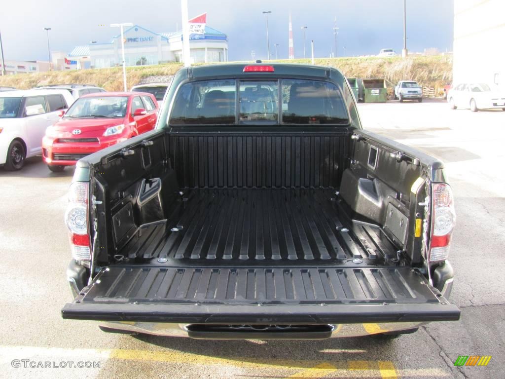 2009 Tacoma SR5 Access Cab 4x4 - Timberland Green Mica / Graphite Gray photo #4