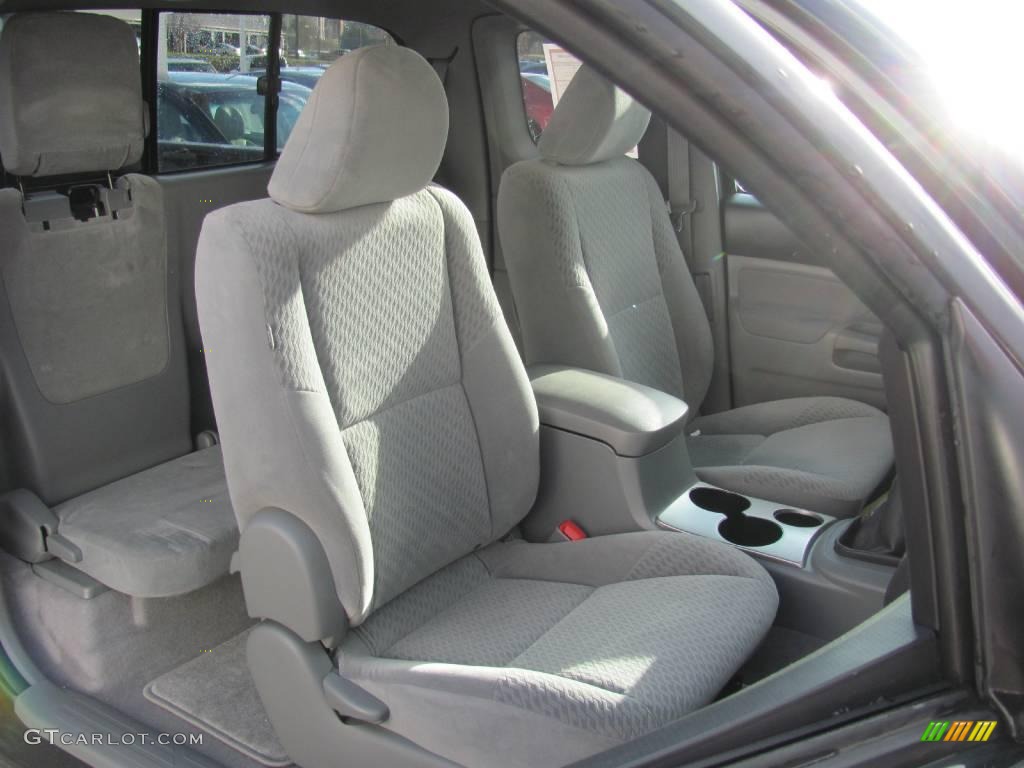 2009 Tacoma SR5 Access Cab 4x4 - Timberland Green Mica / Graphite Gray photo #10