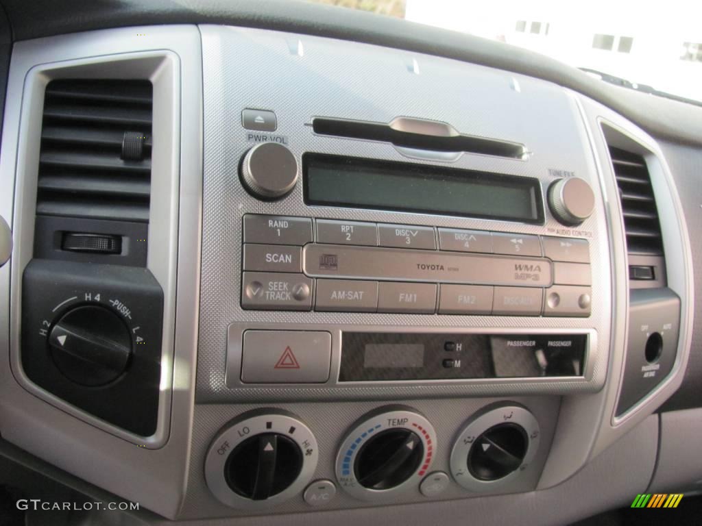2009 Tacoma SR5 Access Cab 4x4 - Timberland Green Mica / Graphite Gray photo #15