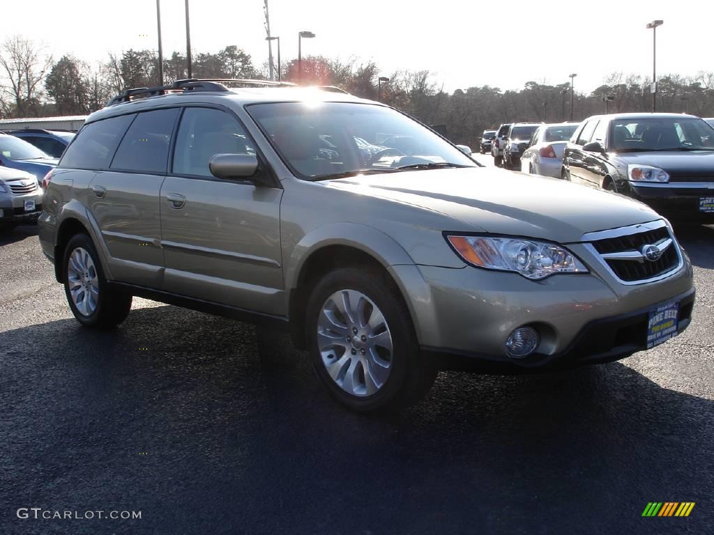 2009 Outback 2.5i Limited Wagon - Harvest Gold Metallic / Warm Ivory photo #2
