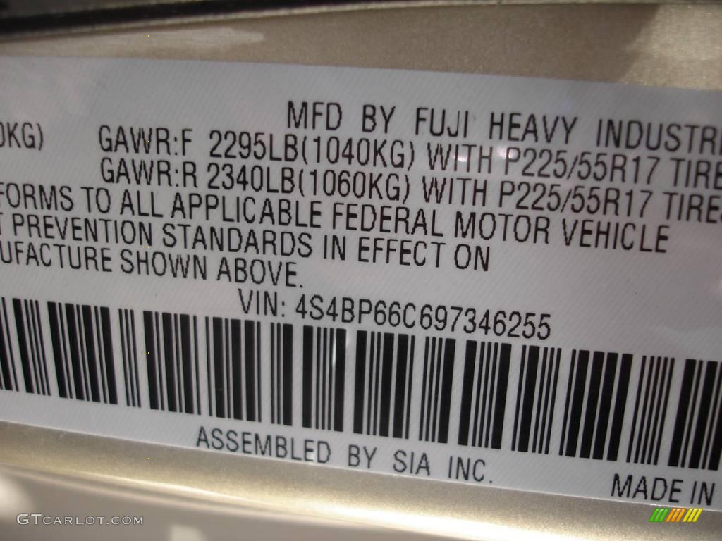 2009 Outback 2.5i Limited Wagon - Harvest Gold Metallic / Warm Ivory photo #15