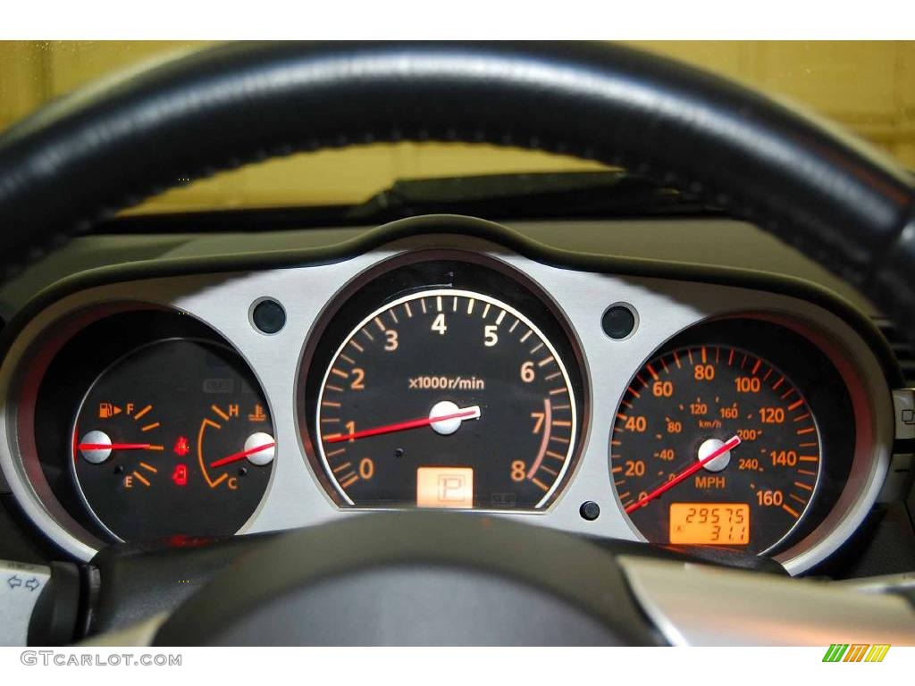 2006 350Z Touring Coupe - Interlagos Fire Metallic / Charcoal Leather photo #28