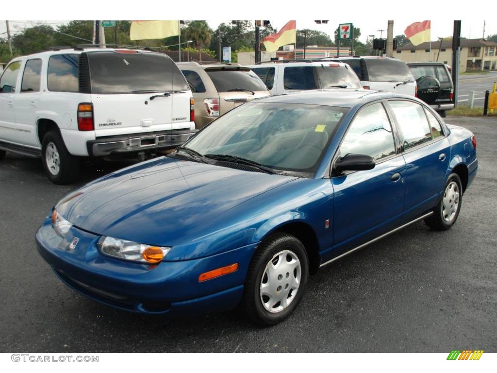 2000 S Series SL1 Sedan - Blue / Gray photo #2