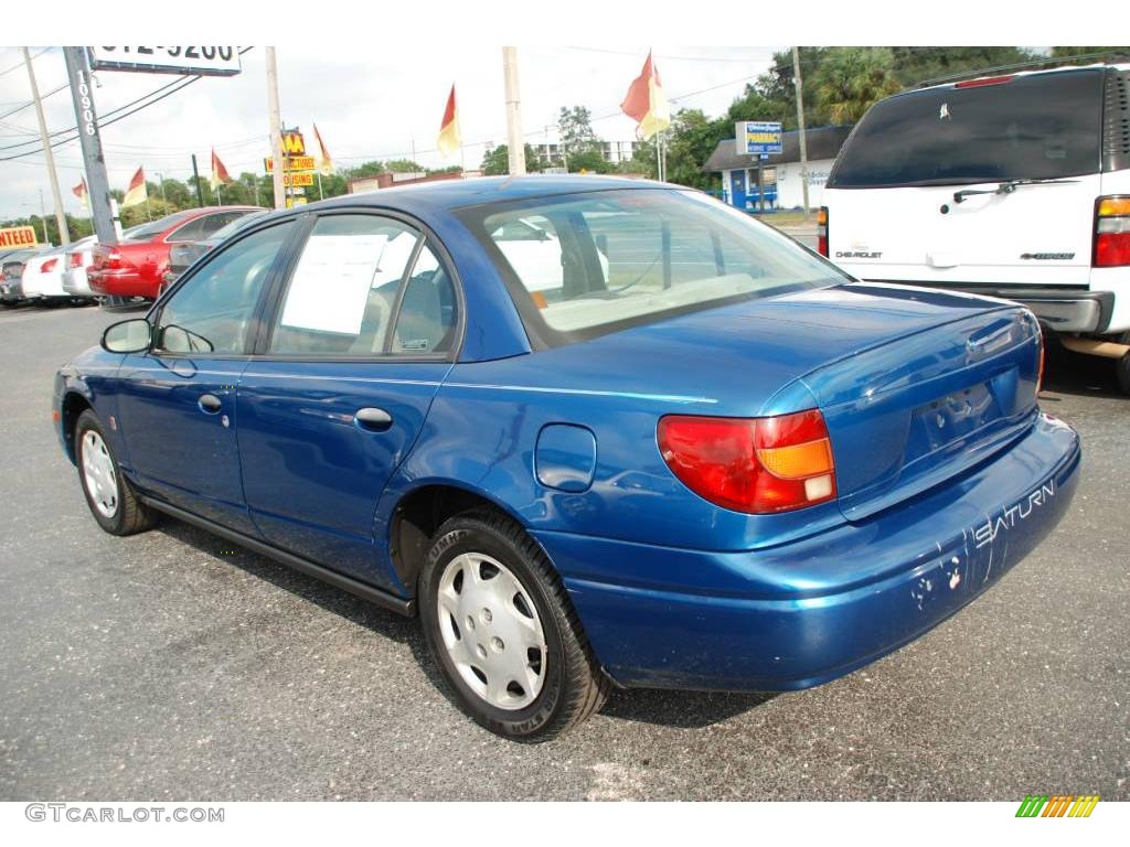 2000 S Series SL1 Sedan - Blue / Gray photo #5