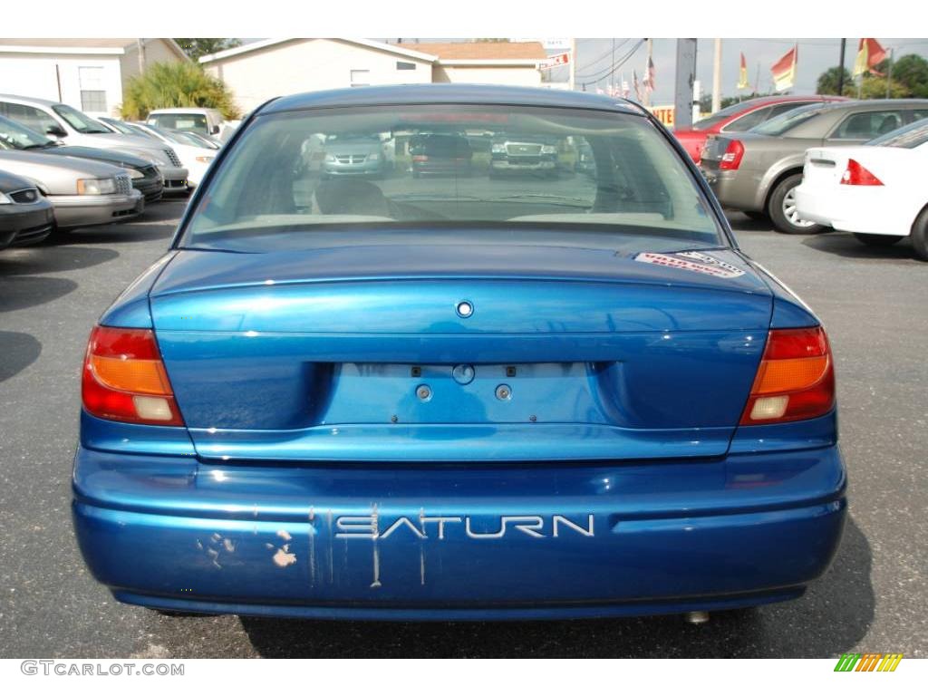 2000 S Series SL1 Sedan - Blue / Gray photo #6