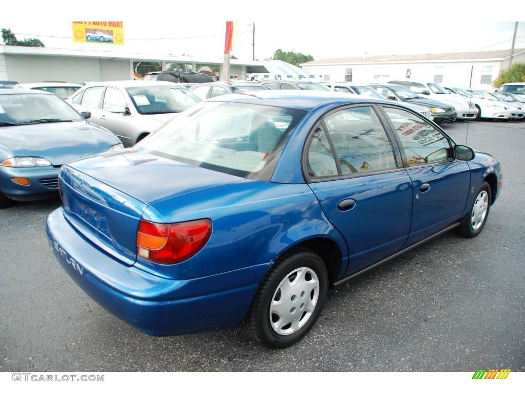 2000 S Series SL1 Sedan - Blue / Gray photo #8
