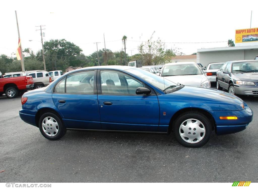 2000 S Series SL1 Sedan - Blue / Gray photo #9